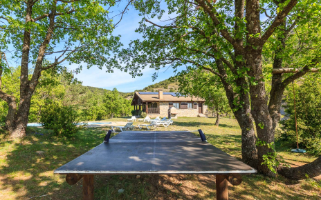 Play area with table tennis